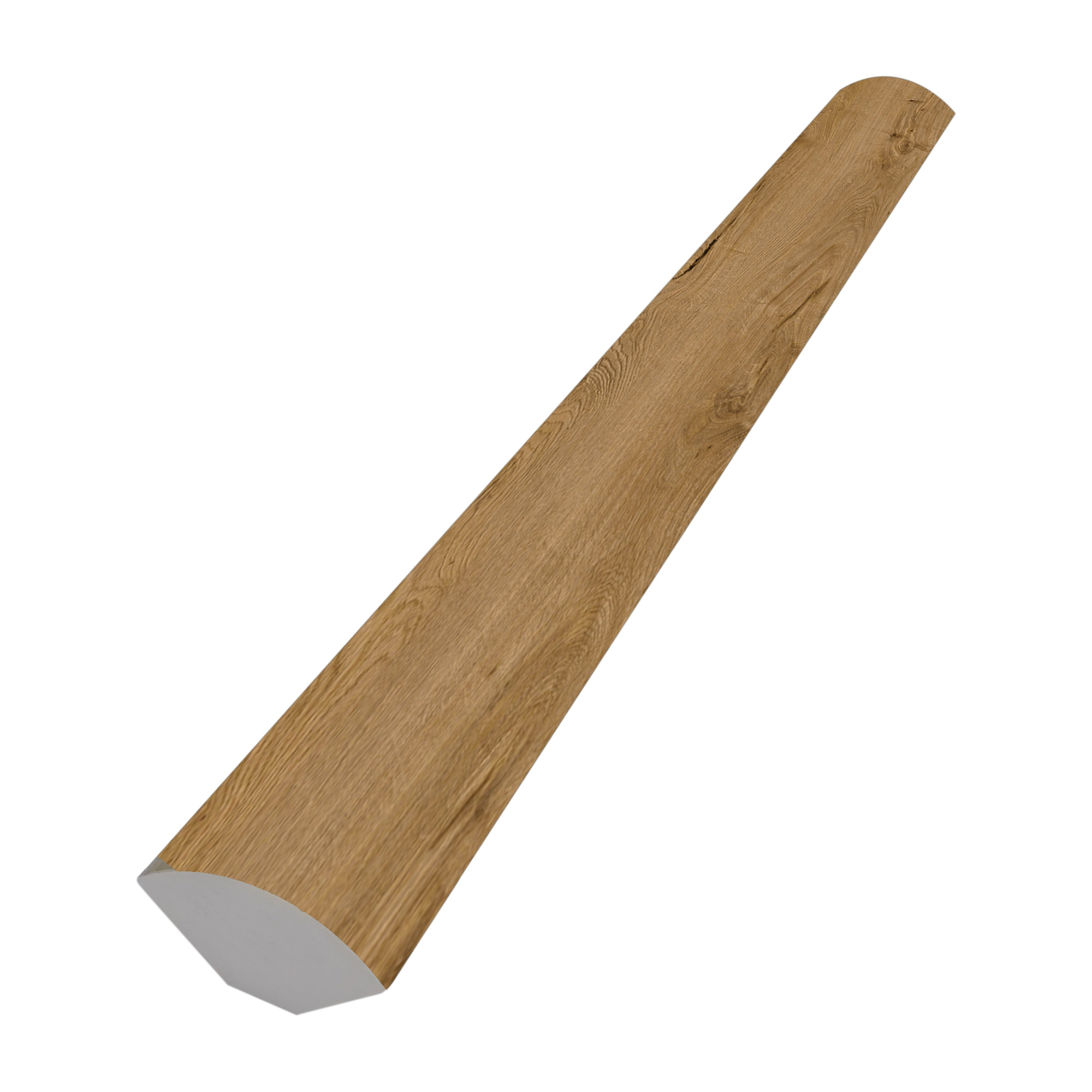 Lone Star Spirit XL Series LI-TS203-Q Quarter Round Moulding, 94-1/2 in L, 1.77 in W, SPC, Oak Exotica
